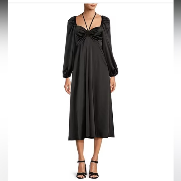 pearl halter neck dress Leighton main image 0